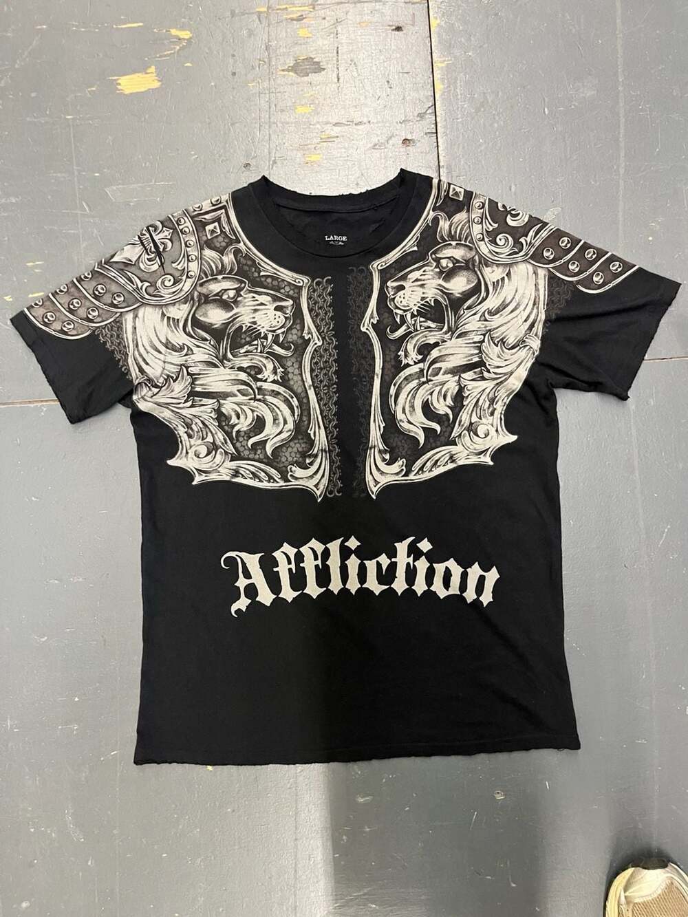 Affliction "Gladiator" Graphic T-Shirt